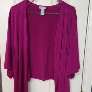 Fuschia Shrug